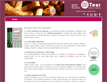 Tablet Screenshot of bordeaux-tours.com
